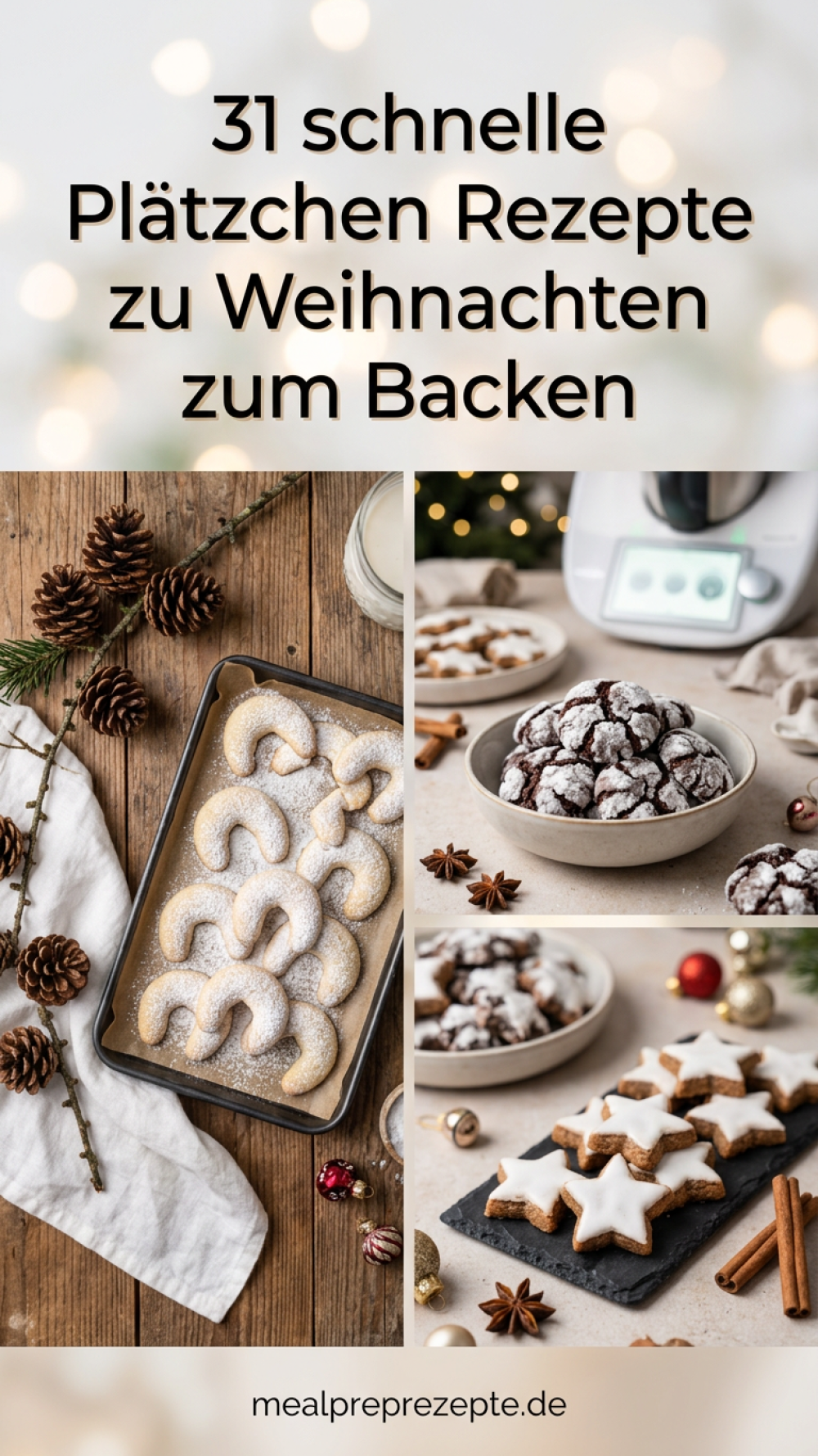 31 schnelle Plätzchen Rezepte zu Weihnachten zum Backen