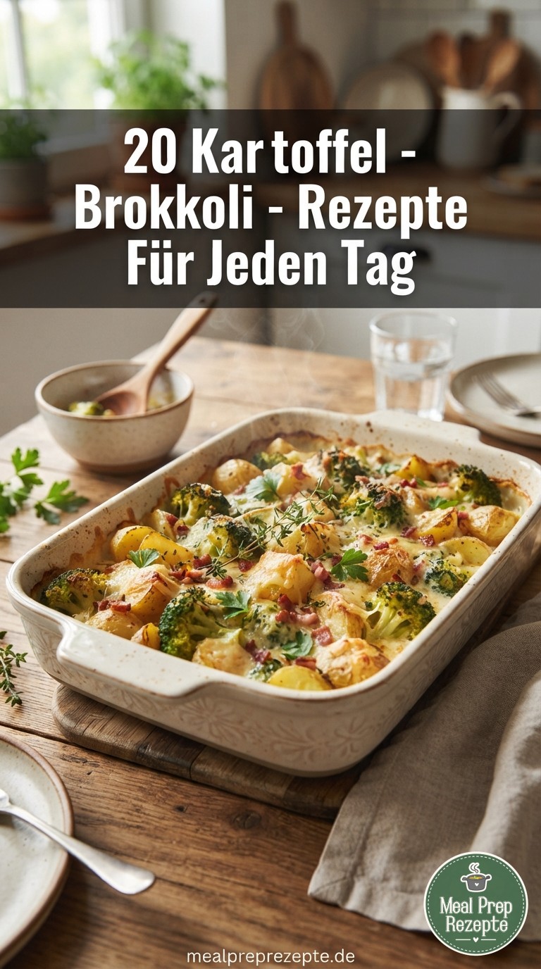 20 Kartoffel - Brokkoli - Rezepte Für Jeden Tag
