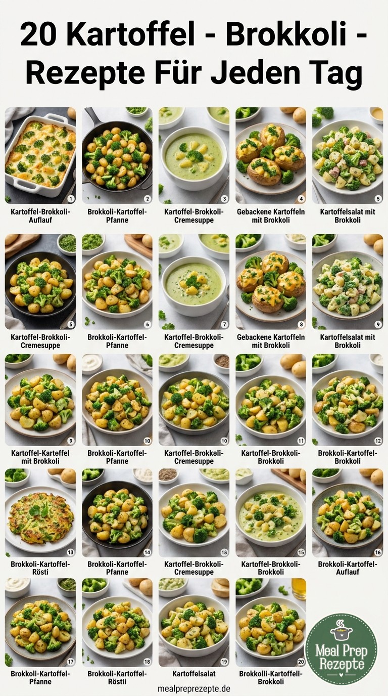 20 Kartoffel - Brokkoli - Rezepte Für Jeden Tag
