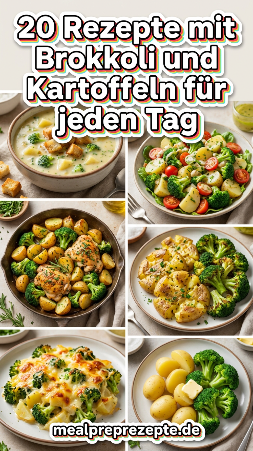 20 Rezepte mit Brokkoli und Kartoffeln für jeden Tag