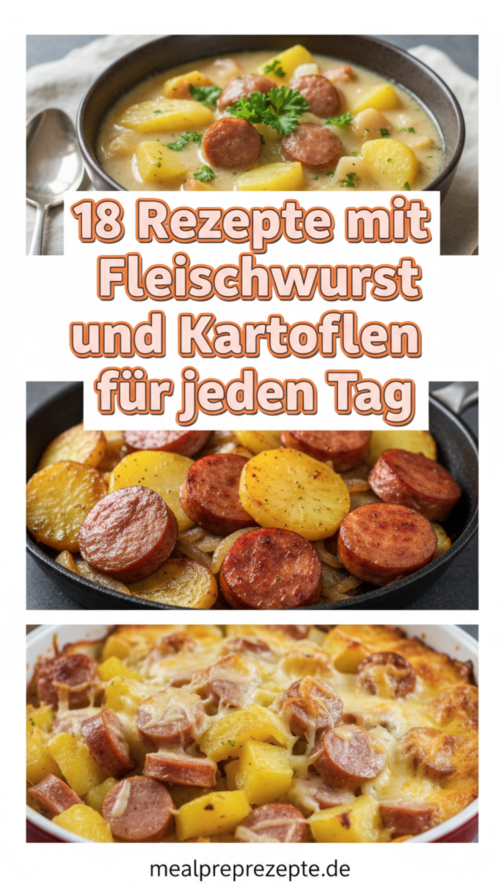 18 Rezepte mit Fleischwurst und Kartoffeln für jeden Tag