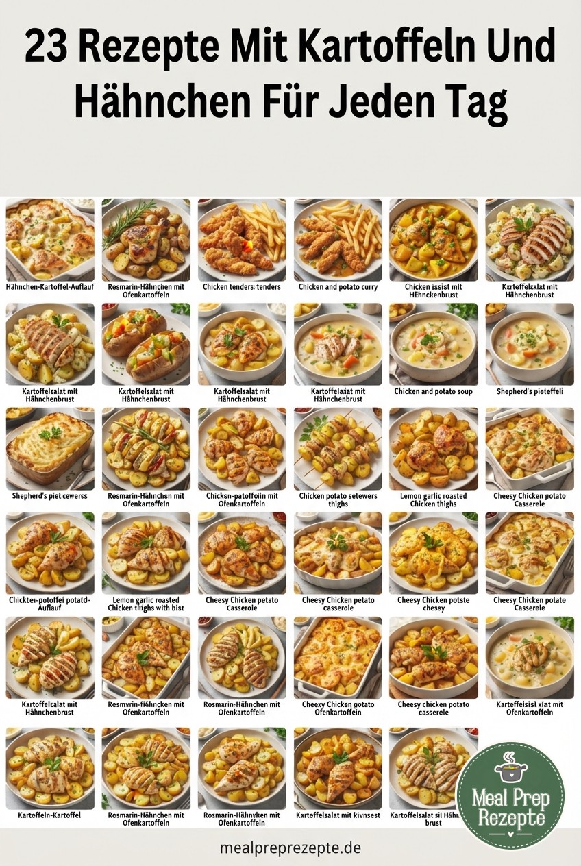 23 Rezepte Mit Kartoffeln Und Hähnchen Für Jeden Tag