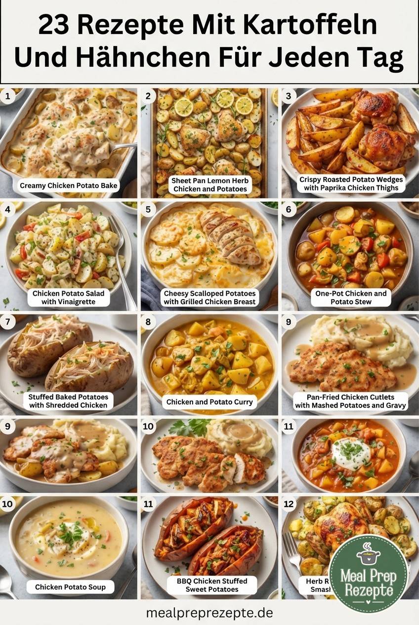 23 Rezepte Mit Kartoffeln Und Hähnchen Für Jeden Tag
