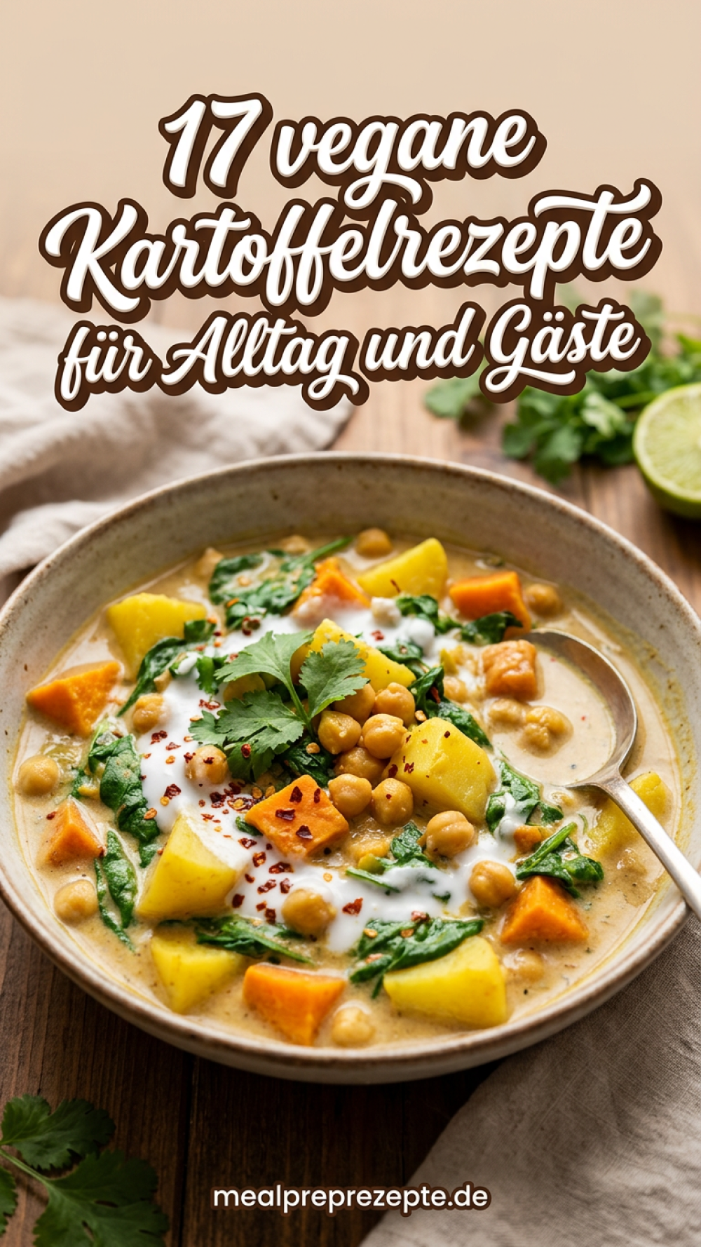 17 vegane Kartoffelrezepte für Alltag und Gäste