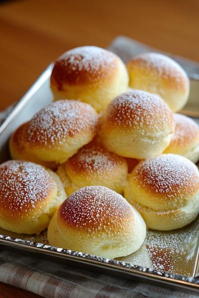 4. Vanille-Blechpfannkuchen mit Beerenwirbel für for rezepte backen einfach schnell ideas