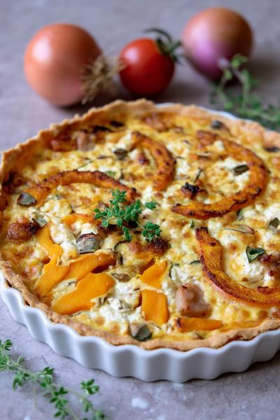 17. Zwiebel-Speck-Kuchen als Herbst Rezepte Backen Herzhaft mit knuspriger Decke