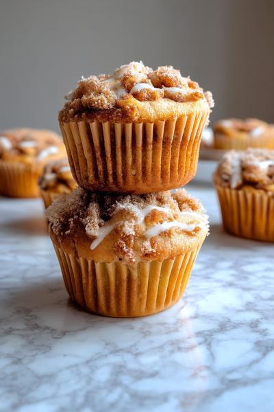 22. Birnen-Mohn-Muffins nach Herbst Rezepte Backen Muffins mit knusprigem Topping