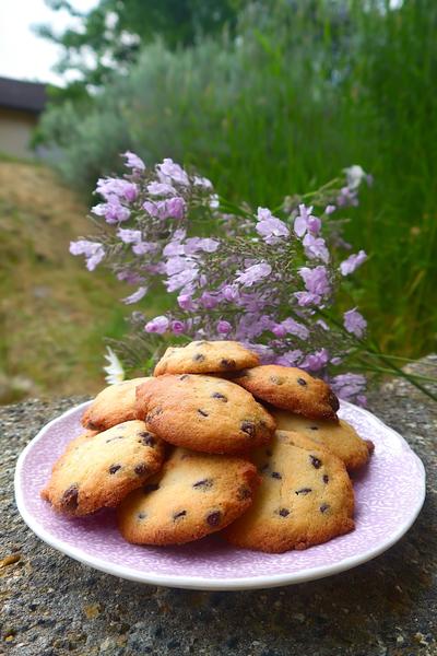 21. Christinas Salzkaramell-Kekse für Kekse Rezepte Backen mit Christina mit gläsernen Karamellfenstern