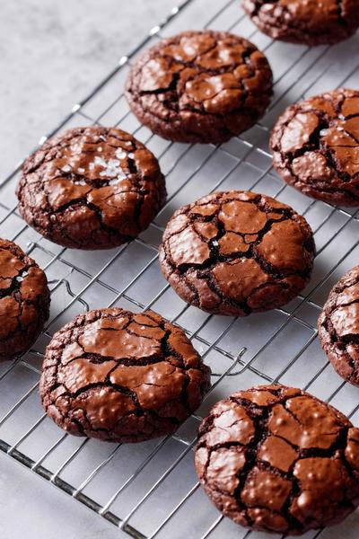 7. Mandel-Mürbeteig-Kekse für Kekse Backen Rezepte mit feinen Rillen vom Gabeldruck