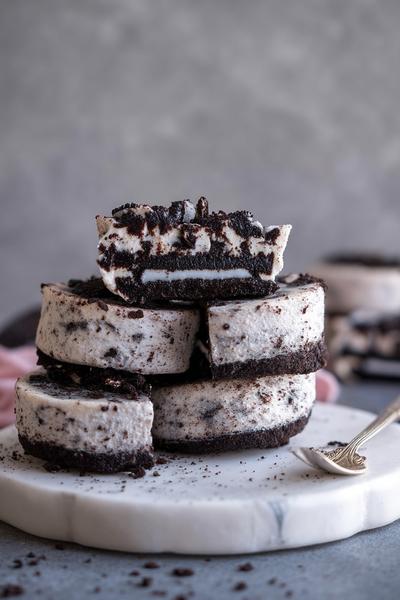 12. Oreo-Tiramisu-Muffinbecher mit Kakao-Schnee for oreo muffins rezepte ohne backen ideas