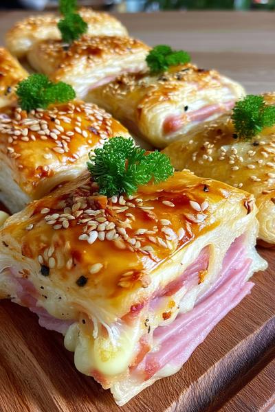11. Ofen-Börek mit Spinat für Backen Rezepte Salzig mit schwarzem Sesam
