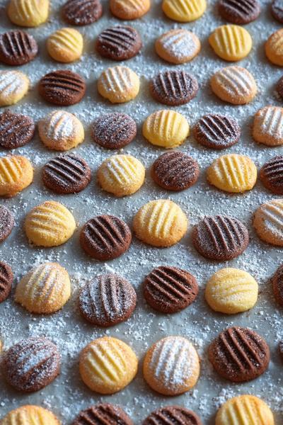 10. Zitronige Schneeflockenplätzchen for schnelle plätzchen rezepte weihnachten backen ideas