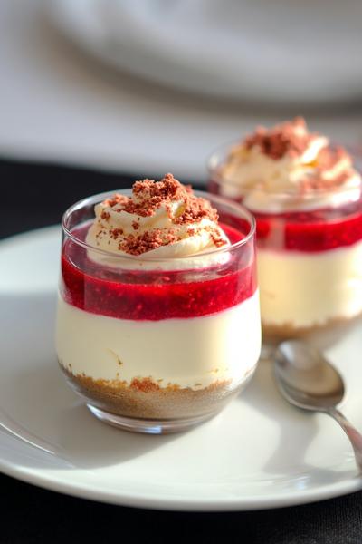 21. Vanille-Panna-Cotta im Glas für for dessert rezepte einfach weihnachten backen ideas