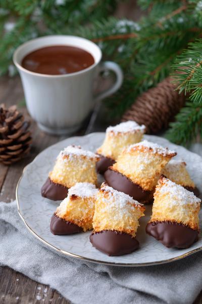9. Haferflocken-Kokos-Makronen for schnelle plätzchen rezepte weihnachten backen ideas
