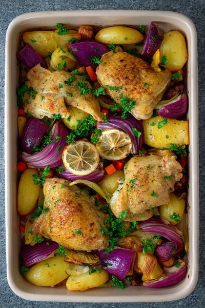 19. Leichte Bowl mit Ofenkartoffeln und Hähnchen für for gesunde rezepte mit kartoffeln und hähnchen ideas