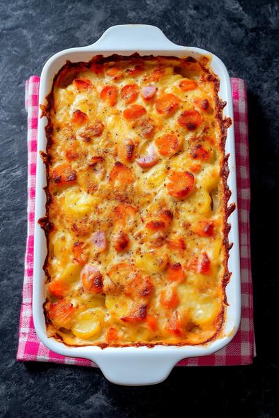 13. Kartoffel-Karotten-Stampf mit karamellisierten Zwiebeln for rezepte mit karotten und kartoffeln ideas