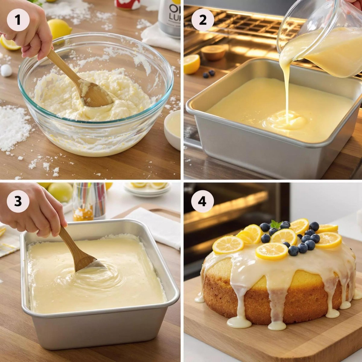 Saftiger Zitronenkuchen Backtipps