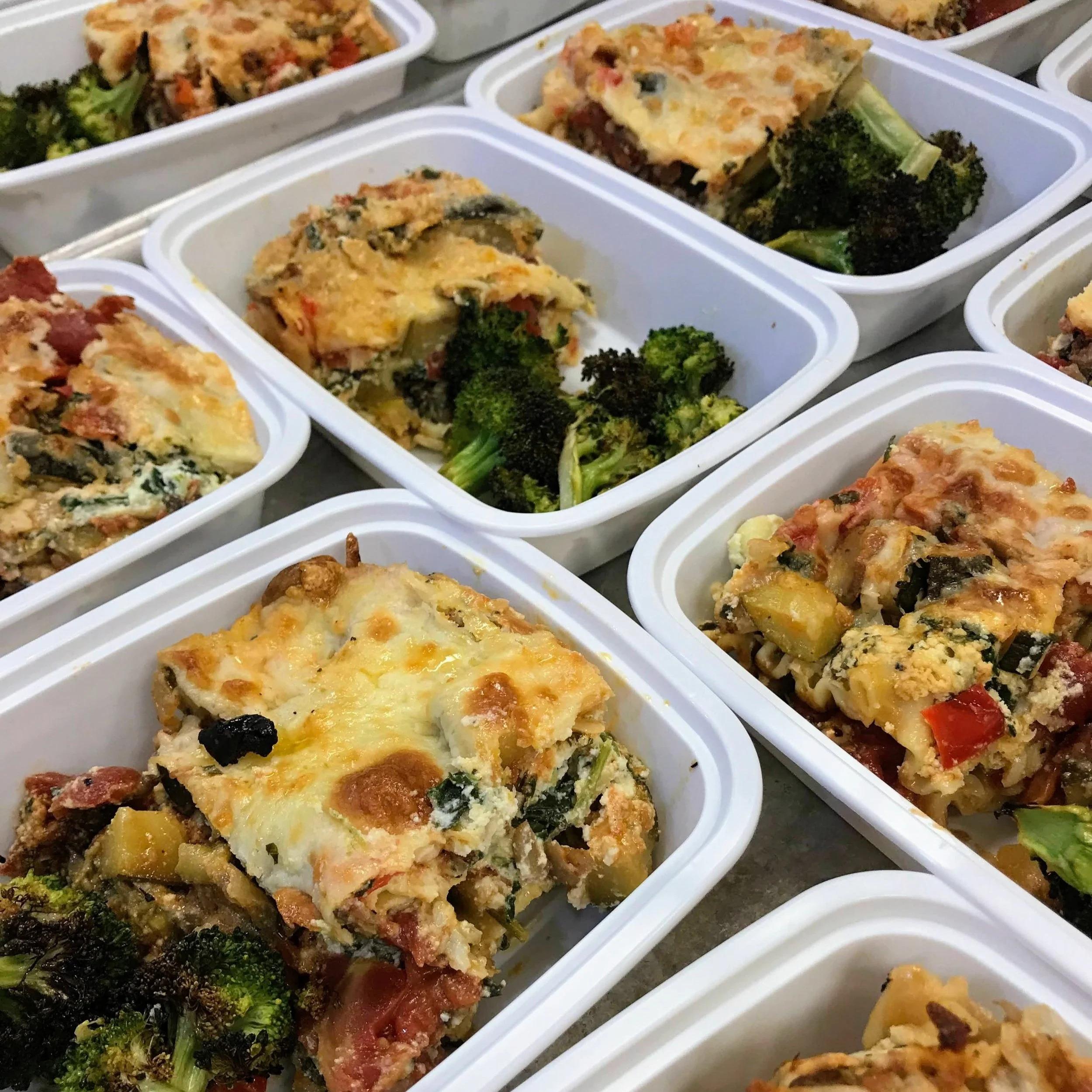 Vegetarischer Auflauf mehrere Portionen