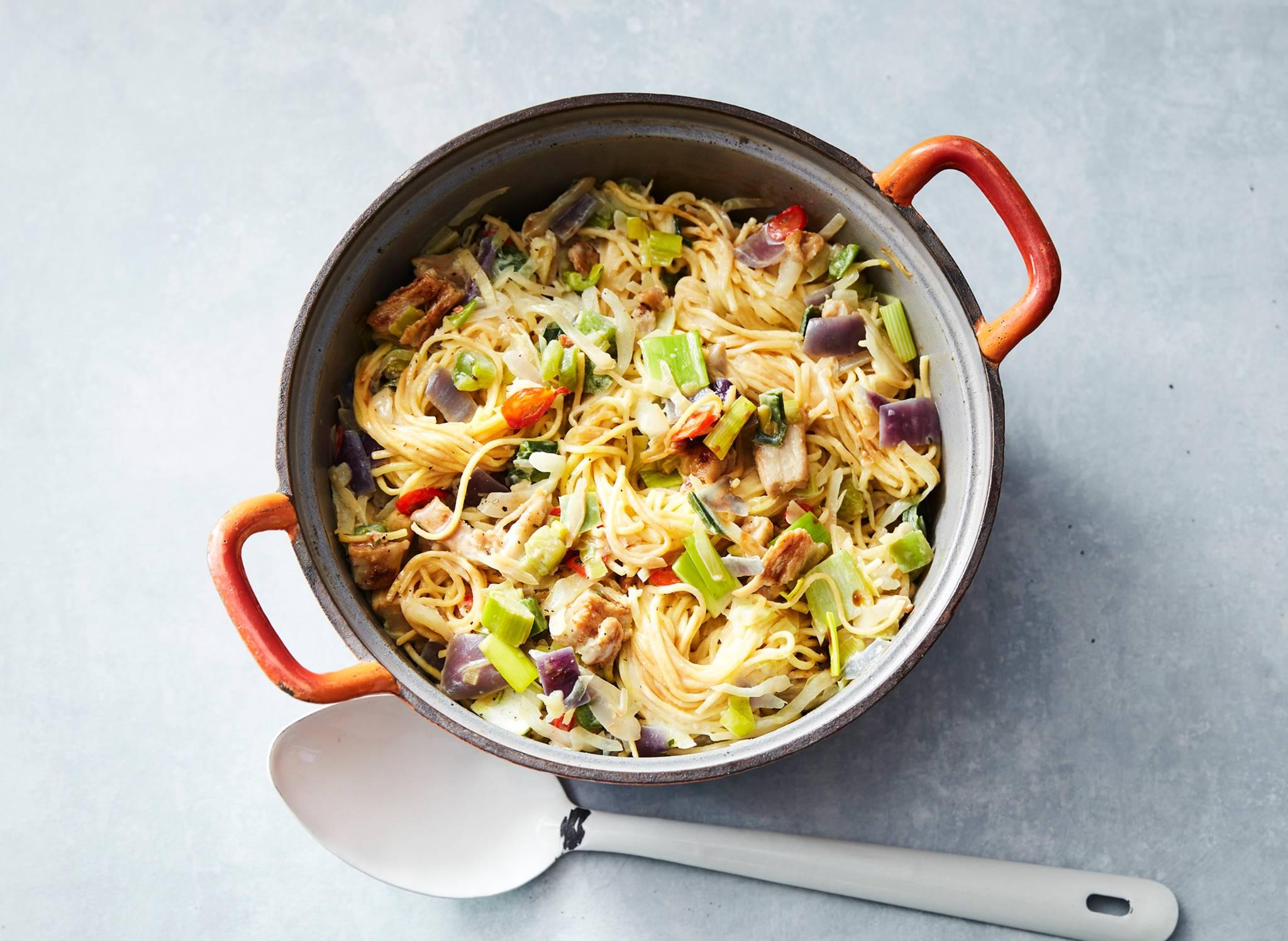 Vegetarische Mie Nudeln