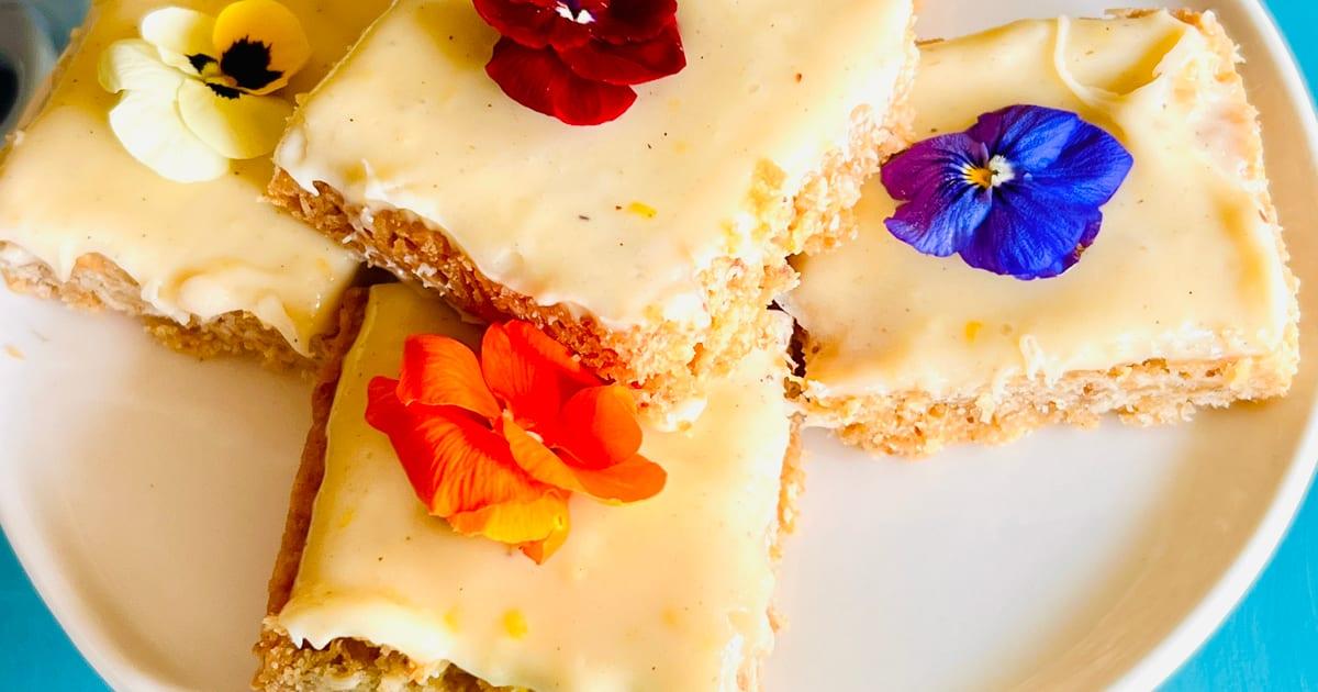 Zitronen Weetbix Slice einfach selber backen