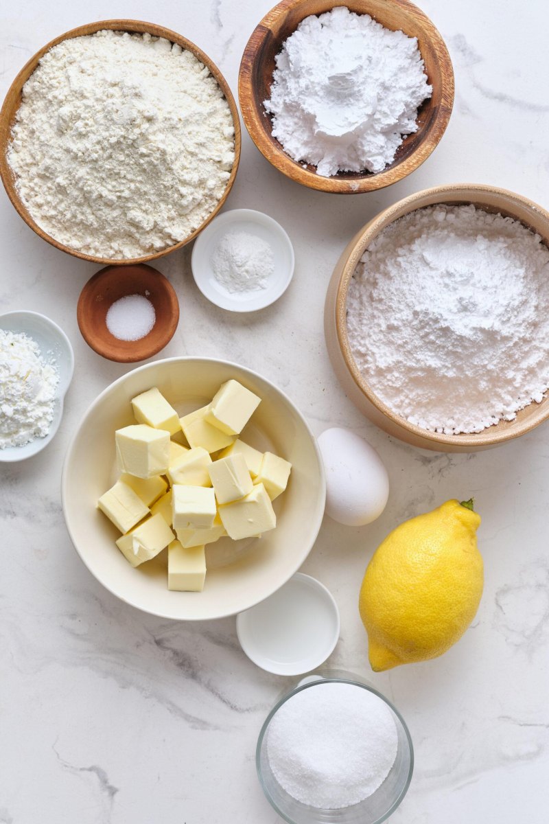 Zitronen Shortbread Rezept mit feiner Zitrusnote