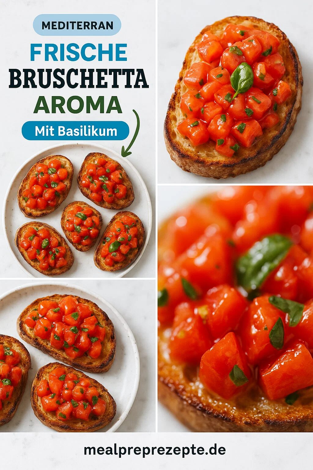 Bruschetta Rezept Klassisch Knusprig Mit Tomate Und Basilikum