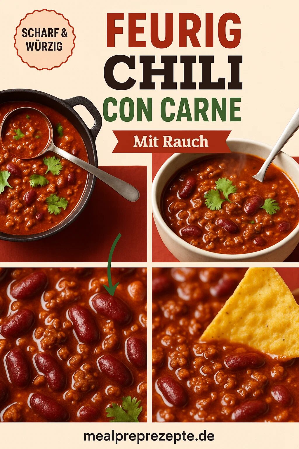 Chili con Carne Rezept für Tiefe Würze und samtige Bohnen