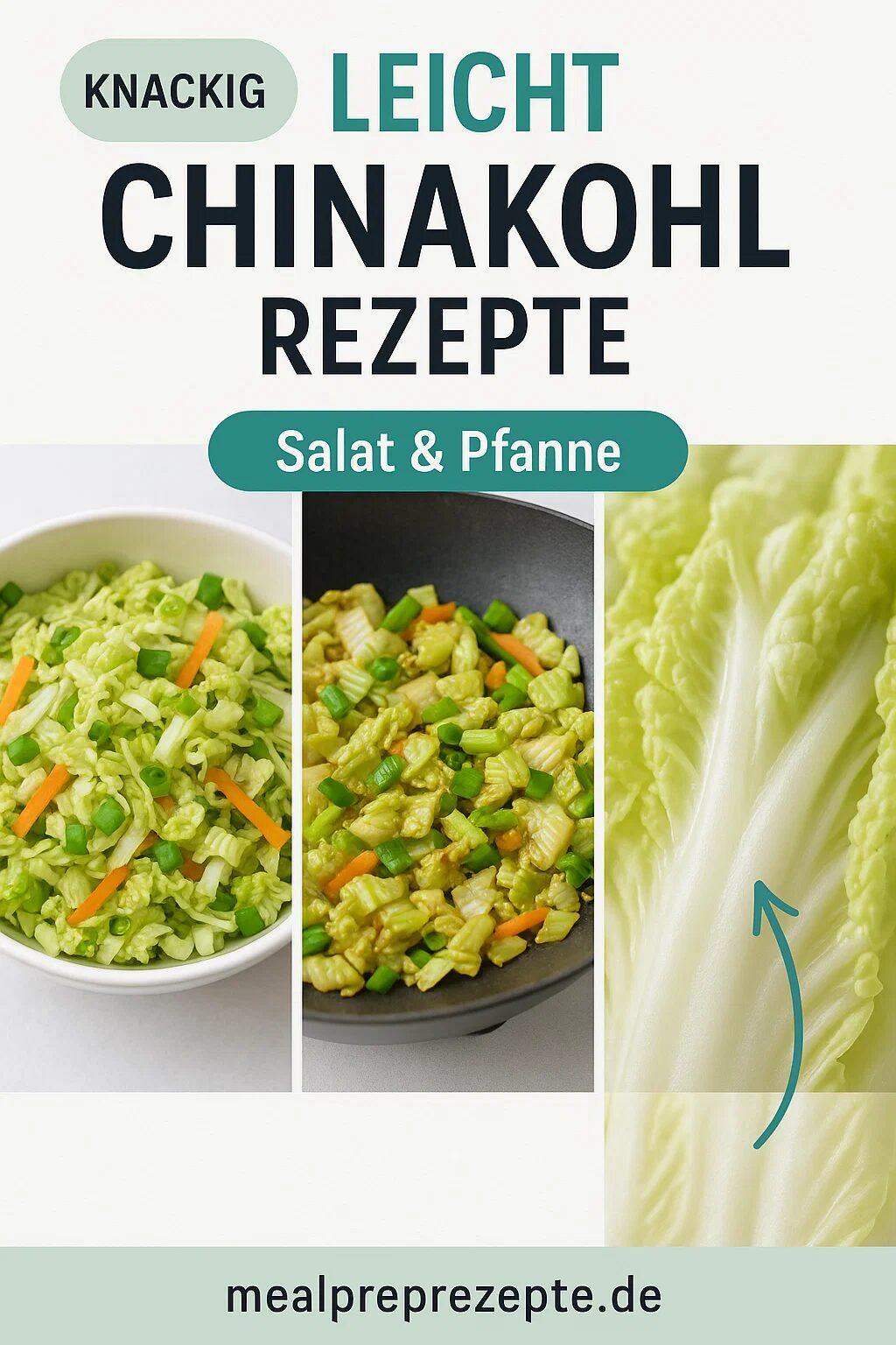 chinakohl rezepte Knackige Chinakohl-Pfanne Mit Ingwer