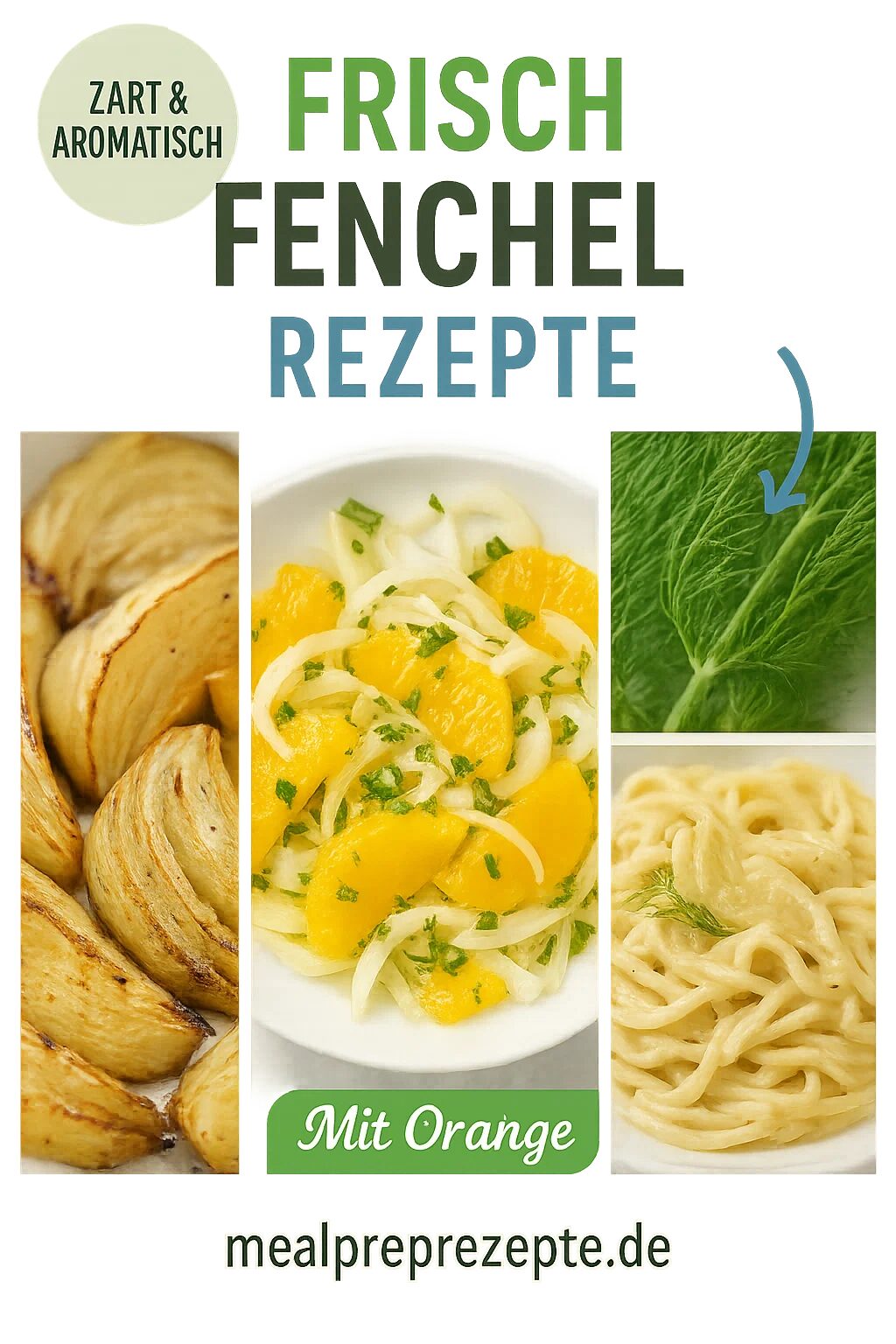Fenchel Rezepte Ofengericht mit Zitrone und Parmesan