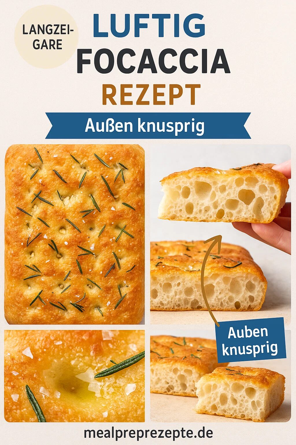 Focaccia Rezept Luftige Kruste Mit Rosmarin Und Oliven