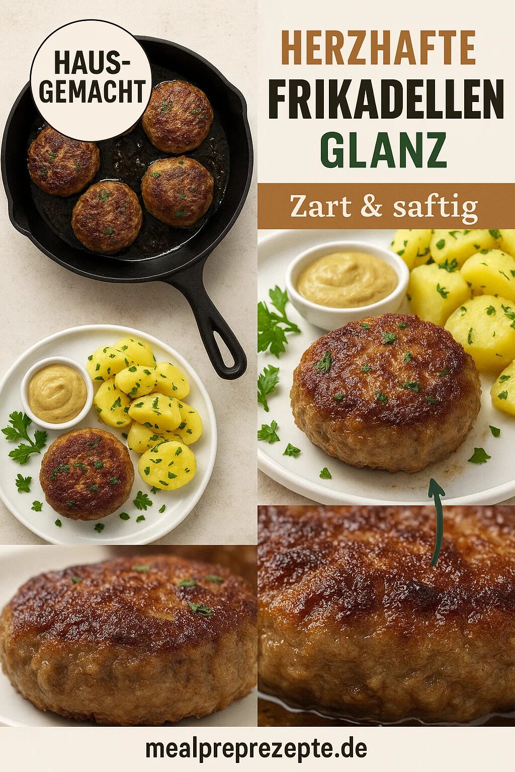Frikadellen Rezept Saftig und Knusprig Ohne Schnickschnack
