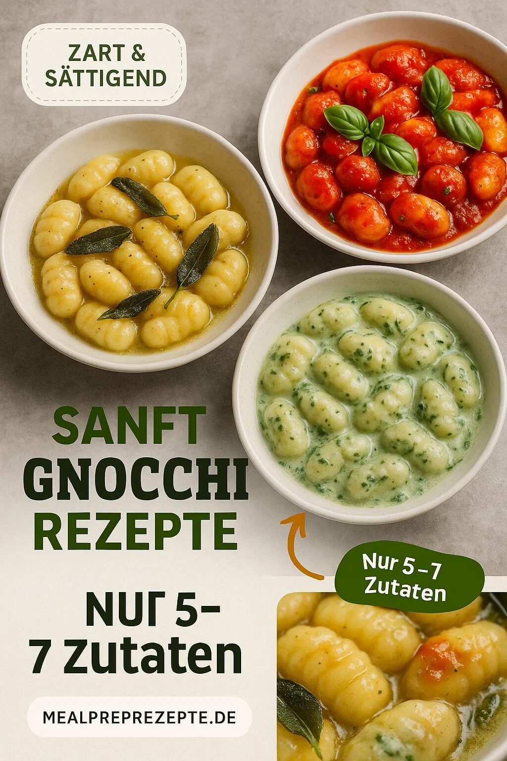 Gnocchi Rezepte Hausgemachte Kartoffelgnocchi mit Salbei