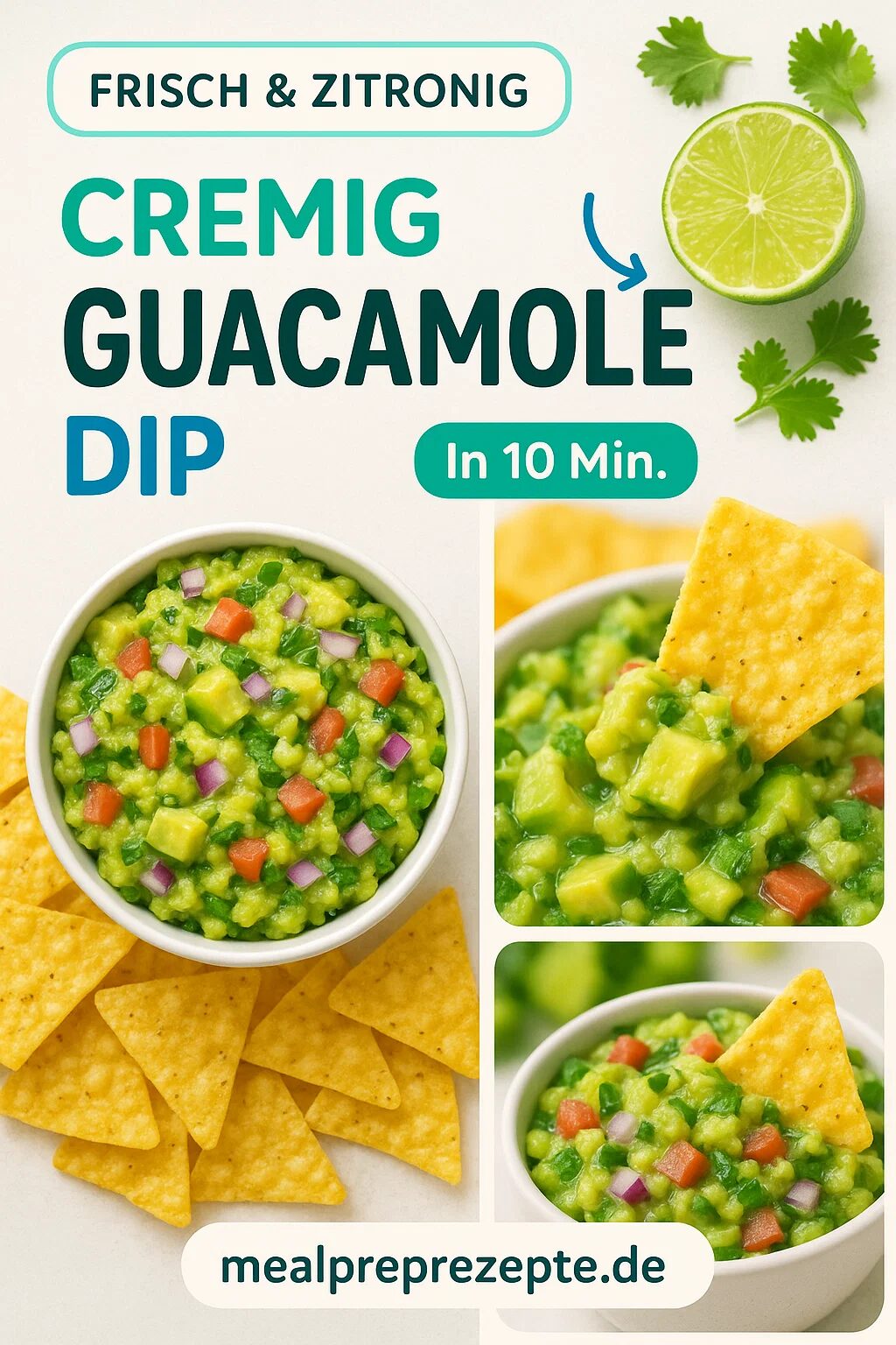 Guacamole Rezept Authentisch Cremig Mit Limette Und Koriander