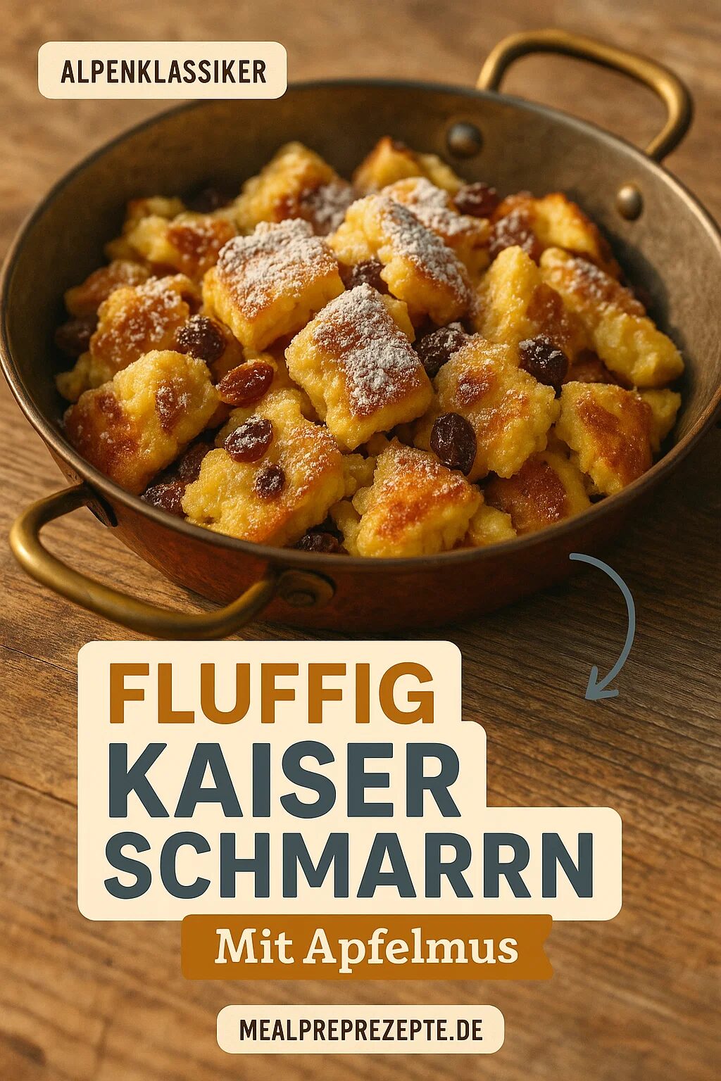 Kaiserschmarrn Rezept Fluffige Stücke Mit Rosinen Und Röster