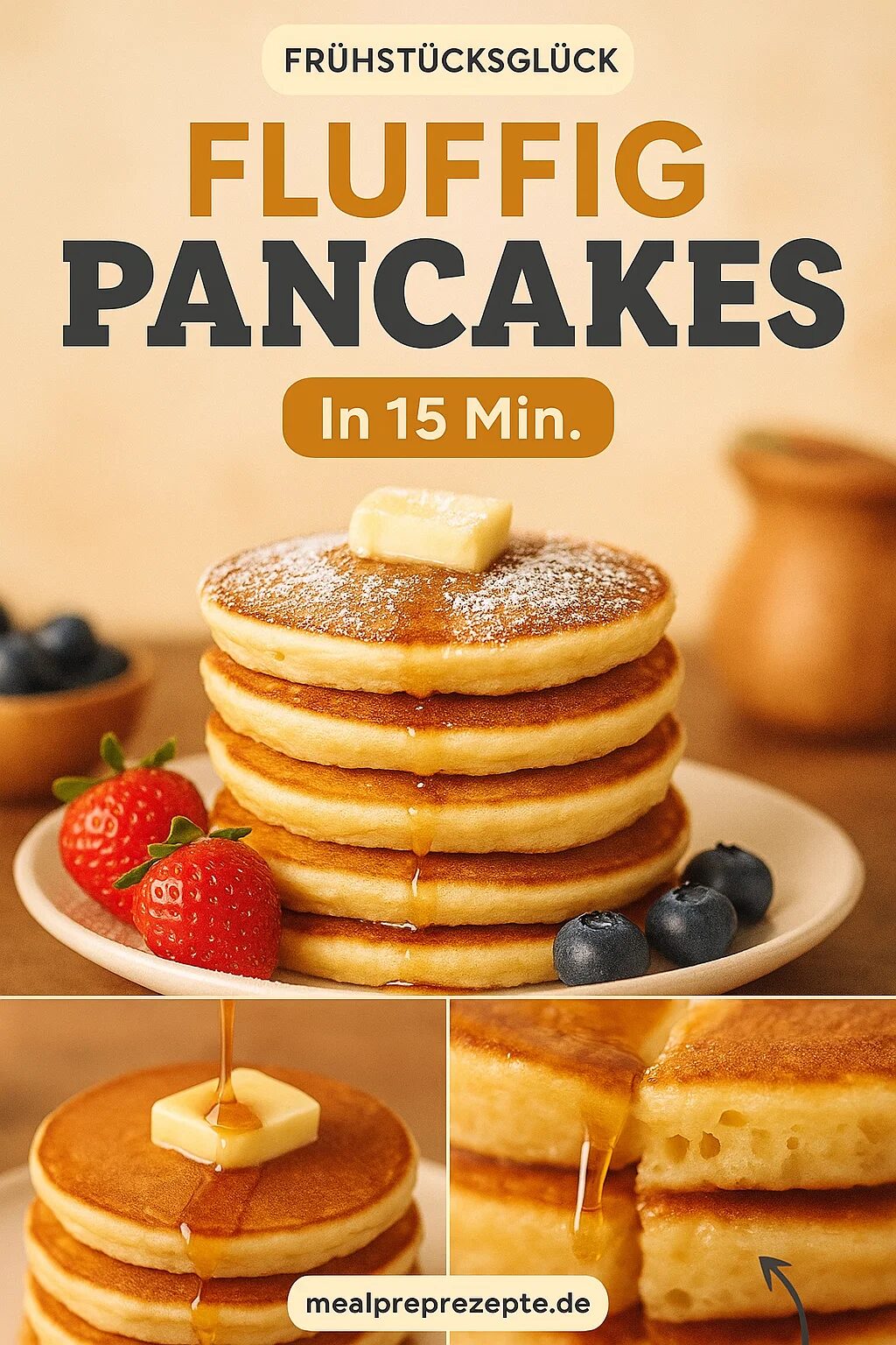 Pancake Rezept Klassisch Fluffig Ohne Chaos In Der Pfanne