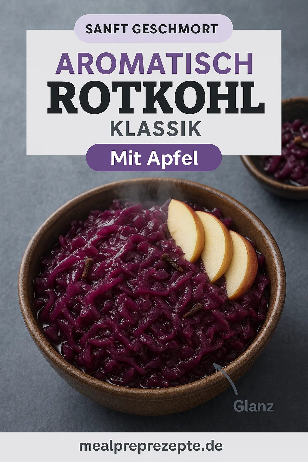 Rotkohl Rezept Hausgemacht wie bei Oma mit Apfel und Gewürzen