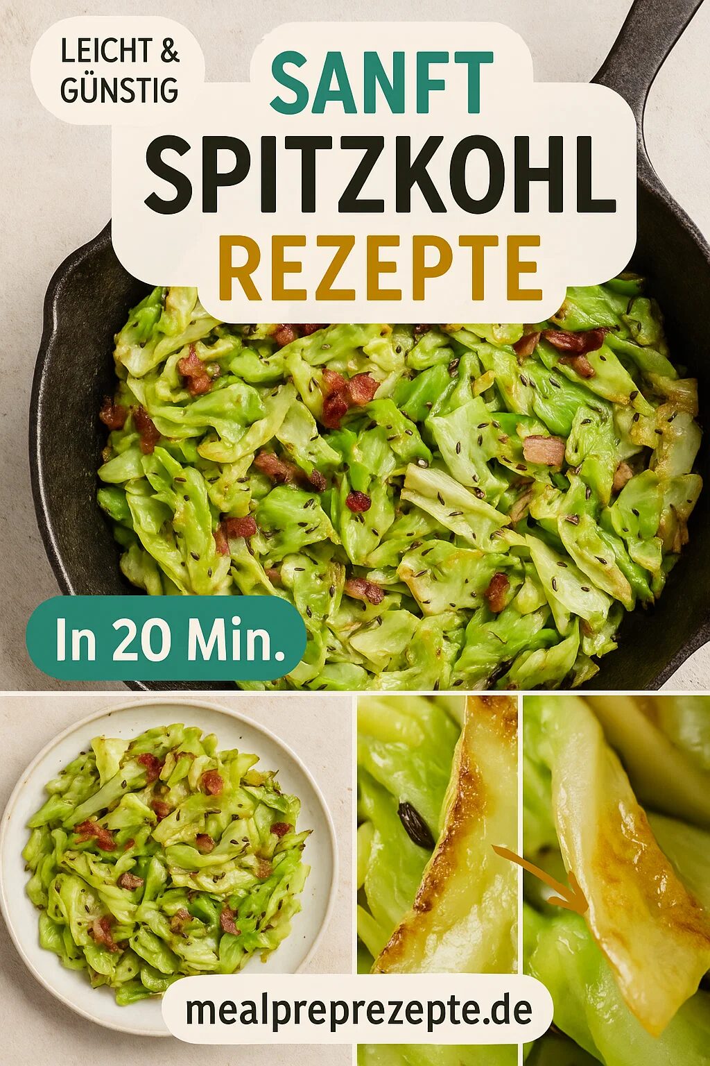 Spitzkohl Rezepte Alltagsfreundliche Pfanne mit Kartoffeln