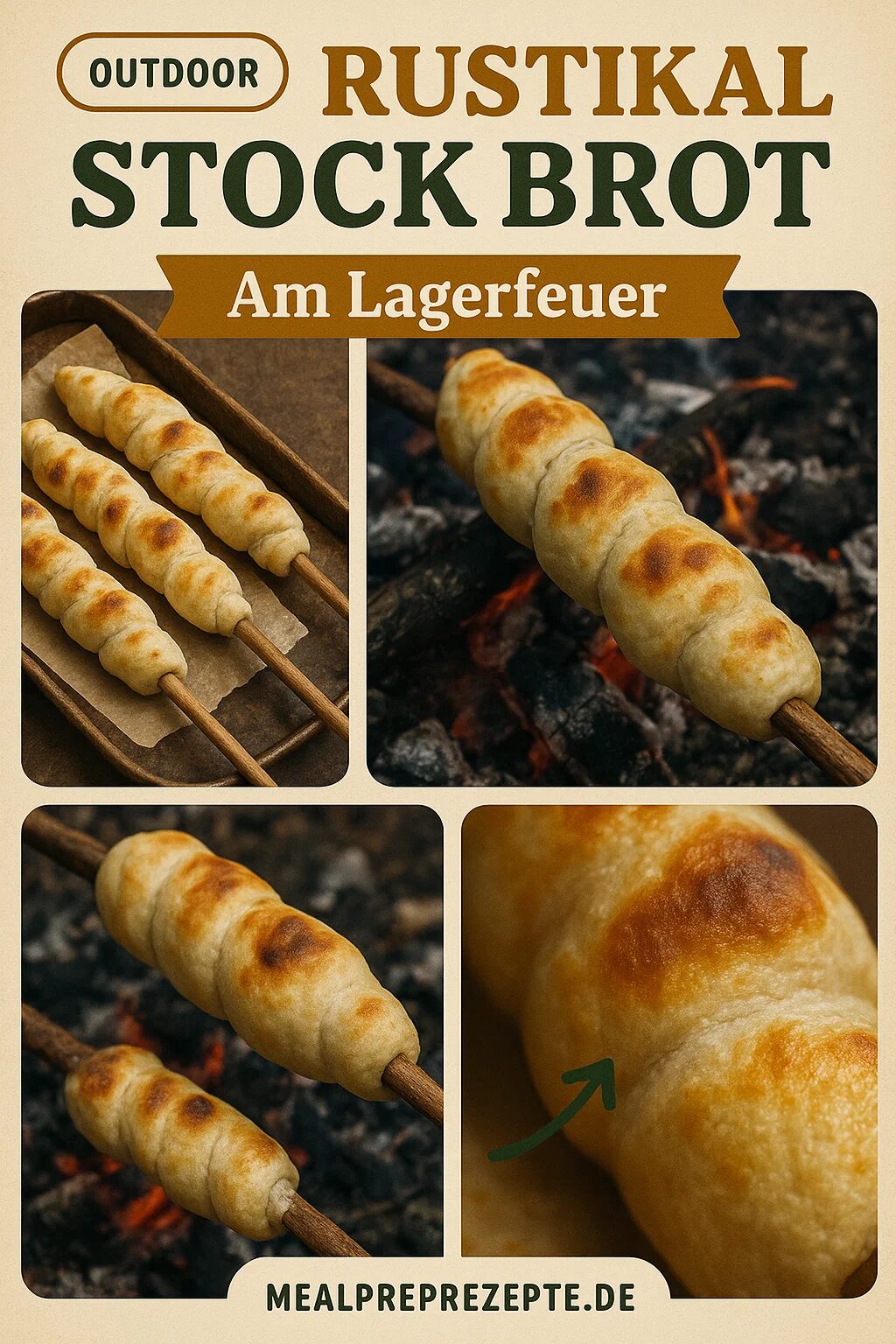 Stockbrot Rezept für Lagerfeuer Genuss ohne Stress