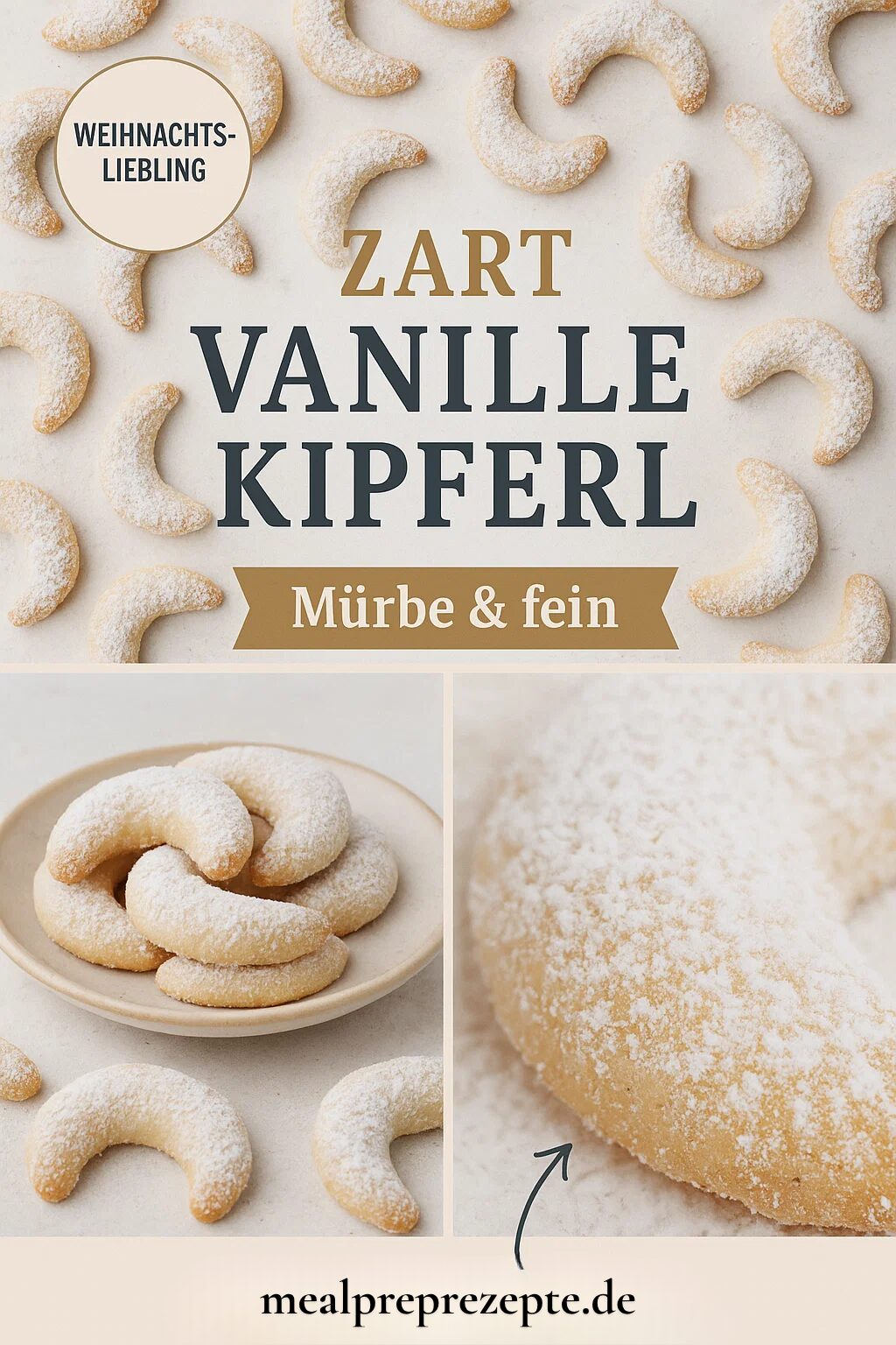 Vanillekipferl Rezept Für Zarte Hörnchen Wie Vom Bäcker